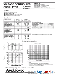 Datasheet TOM9302 производства Amplifonix