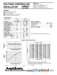 Datasheet TOM9303 manufacturer Amplifonix