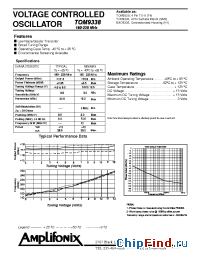 Datasheet TON9338 manufacturer Amplifonix