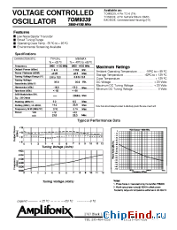 Datasheet TON9339 производства Amplifonix