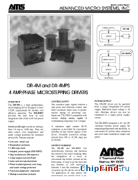 Datasheet DR4-M manufacturer Advanced Micro Systems