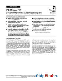 Datasheet FASTCARD2 manufacturer Advanced Micro Systems
