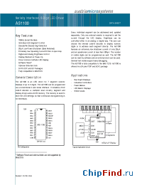 Datasheet AS1100 manufacturer AMSCO