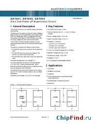 Datasheet AS1901C23 manufacturer AMSCO