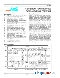 Datasheet AS3502 manufacturer AMSCO
