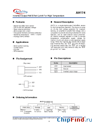 Datasheet AH174A-WA-A manufacturer Anachip