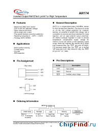 Datasheet AH174-WL-B manufacturer Anachip