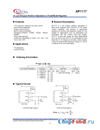 Datasheet AP1117D-18L manufacturer Anachip