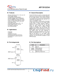 Datasheet AP1703BWL manufacturer Anachip