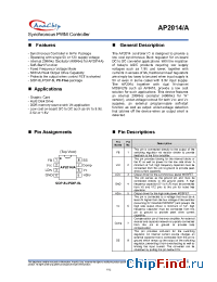 Datasheet AP2014-AN manufacturer Anachip