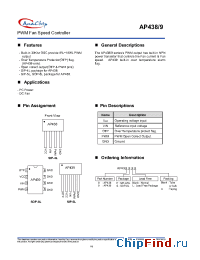 Datasheet AP438P manufacturer Anachip