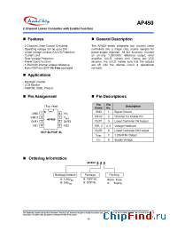 Datasheet AP450AS manufacturer Anachip