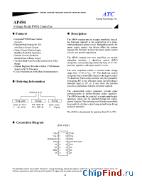 Datasheet AP494VD16 manufacturer Anachip