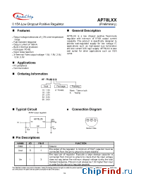 Datasheet AP78L25 manufacturer Anachip