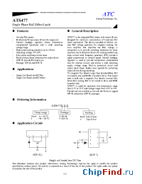 Datasheet ATS477P manufacturer Anachip