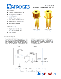 Datasheet AMT8210T46L5 manufacturer Anadigics