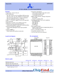 Datasheet AS29LV800B-120SC manufacturer Anadigics
