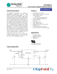 Datasheet AAT4601AIHS-T1 manufacturer Analogic