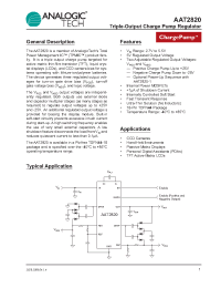 Datasheet AAT2820IXN-5.0-T1 manufacturer AnalogicTech