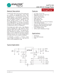 Datasheet AAT3125ISN-T1 manufacturer AnalogicTech