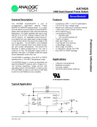 Datasheet AAT4626IHS-1-B1 manufacturer AnalogicTech