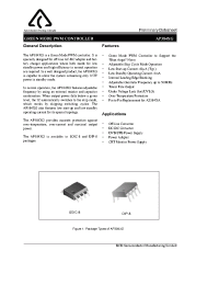 Datasheet AZ384XGPTR-E1 manufacturer AnalogicTech
