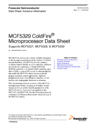 Datasheet MCF5329DS manufacturer AnalogicTech