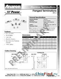 Datasheet RFP-30A50TPC manufacturer Anaren