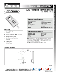 Datasheet RFP-60N50TPC производства Anaren