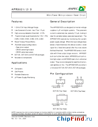 Datasheet APR3023-33B manufacturer Anpec