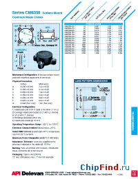 Datasheet CM6350-473 manufacturer API Delevan