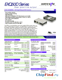 Datasheet EXQ60 manufacturer Artesyn