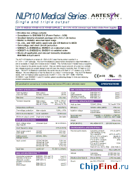 Datasheet NLP110 производства Artesyn