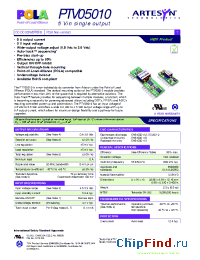 Datasheet PTH05010WAD manufacturer Artesyn