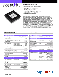 Datasheet SWG30 manufacturer Artesyn