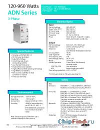 Datasheet ADN10-24-3PM manufacturer Astec