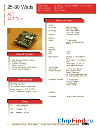Datasheet ALT01BB48 manufacturer Astec