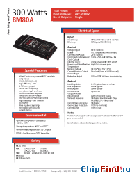 Datasheet BM80A-048L-033F70 manufacturer Astec