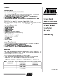 Datasheet AT05SC3208RF manufacturer ATMEL