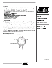Datasheet AT17C128A manufacturer ATMEL