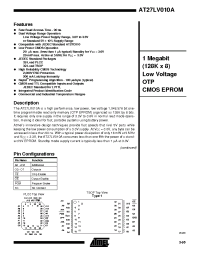 Datasheet AT27LV010A-15JI manufacturer ATMEL