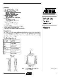 Datasheet AT28C17-35M производства ATMEL