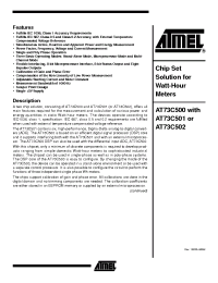 Datasheet AT73C501 manufacturer ATMEL