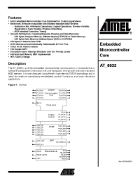 Datasheet CB8032 manufacturer ATMEL