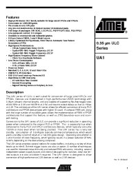 Datasheet UA1100 manufacturer ATMEL