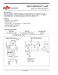 Datasheet S1117-18PI manufacturer AUK