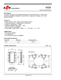 Datasheet S324 manufacturer AUK