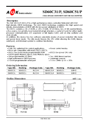 Datasheet SD60C31 manufacturer AUK