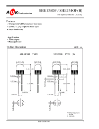 Datasheet SHE134OF manufacturer AUK