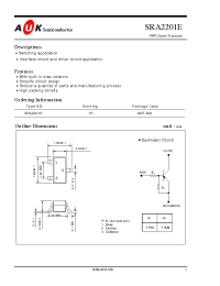 Datasheet SRA2201E manufacturer AUK